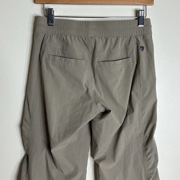 Kuhl ladies casual outdoors pants with elastic waist and drawstrings by ankle Xs - Picture 7 of 11